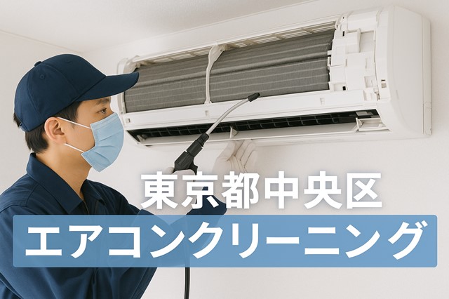 中央区エアコンクリーニング