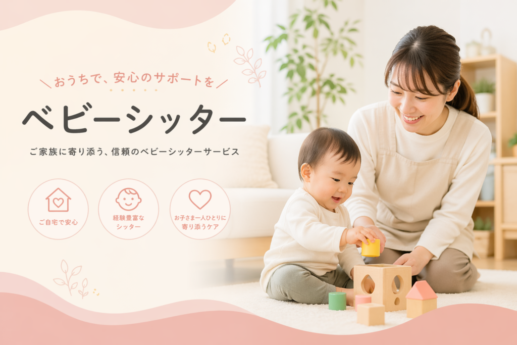ベビーシッターのおすすめ