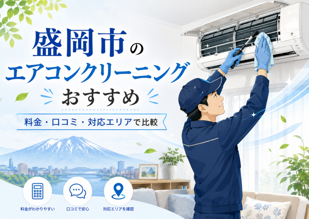 盛岡市エアコンクリーニング