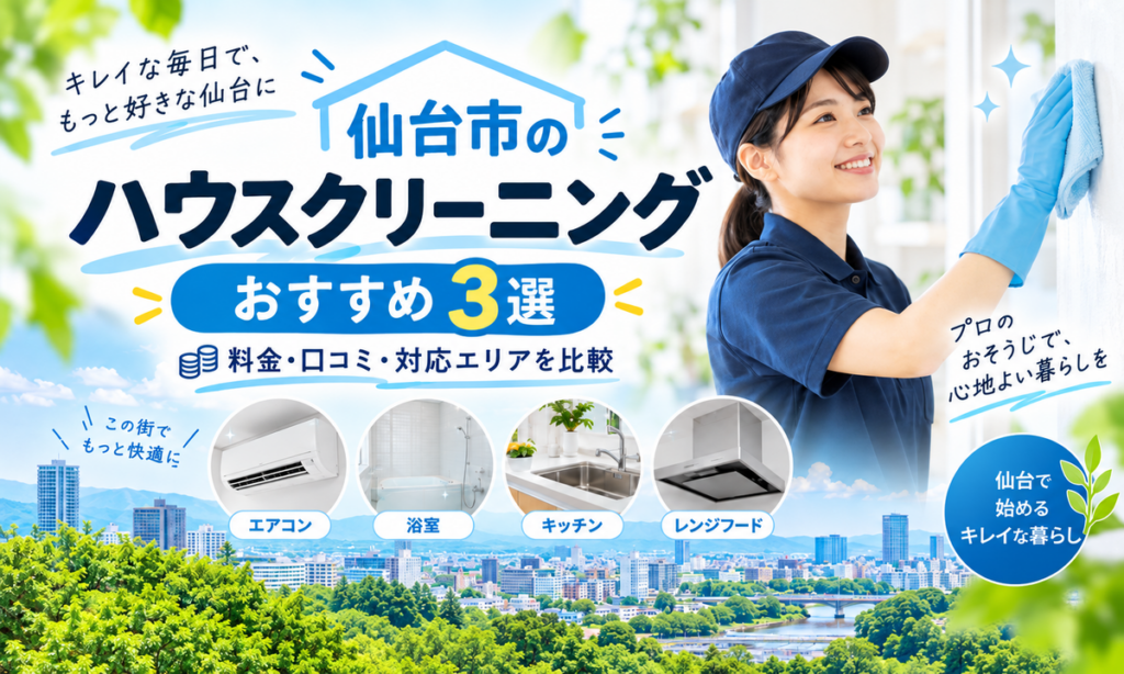 仙台市のハウスクリーニング
